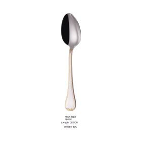 Knife Fork And Spoon Hotel Restaurant Western Tableware Household Light Luxury Tableware Set (Option: Main Spoon)