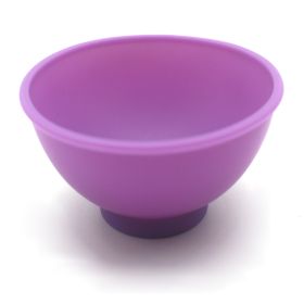 Silicone Mini Baby Solid Food Bowl (Option: Lavender Glossy)