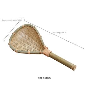 Large Strainer Surface Fishing Spoon Strainer Pasta (Option: Fine Woven Medium)