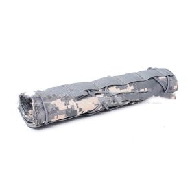 Outdoor Hunting Gear Silencer Bag Camo Protection Cover (Option: ACU-14x22cm)