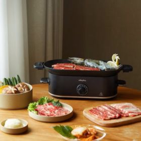 Olayks Mini Meat Roasting Pan Home (Option: CN-Electric grill)