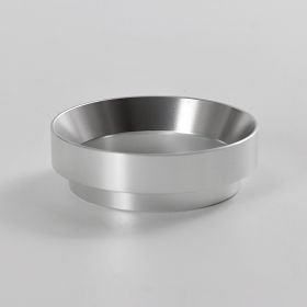Connecting Ring Italian Coffee Grinder Connection Round Universal Handle Coffee Quantitative Ring (Option: Silver-51MM)