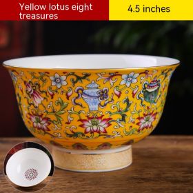 Jingdezhen 45-inch Rice Bowl (Option: Style 10)
