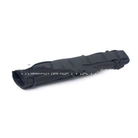 Outdoor Hunting Gear Silencer Bag Camo Protection Cover (Option: Black-14x22cm)