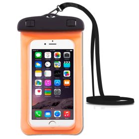 CP2 Waterproof Phone Bag Pouch - Econ Series (Color: Orange)